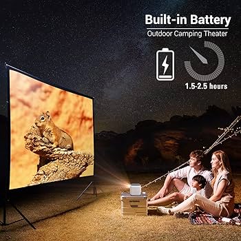 BYINTEK R20 Pro Auto Focus 3D Projector, Smart Home Theater